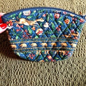 Vera Bradley vintage Animal Kingdom cosmetic pouch